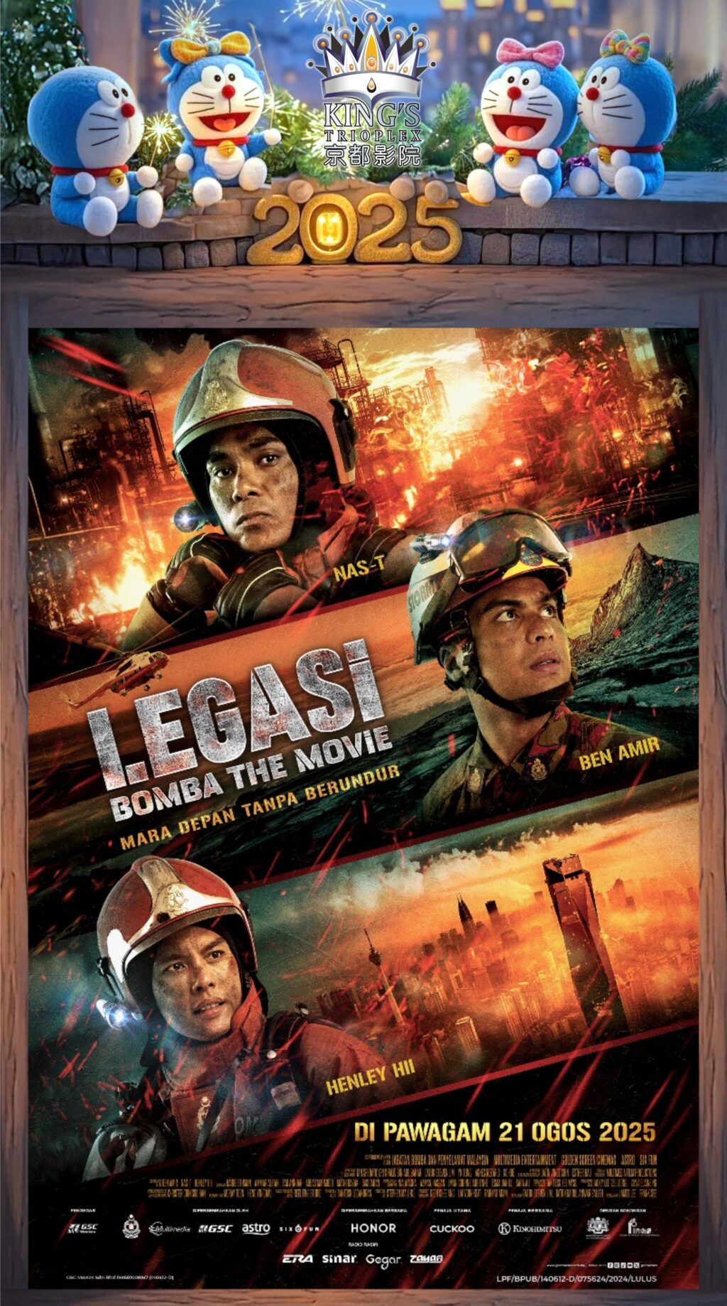 LEGASI : BOMBA THE MOVIE (20/08/2025)